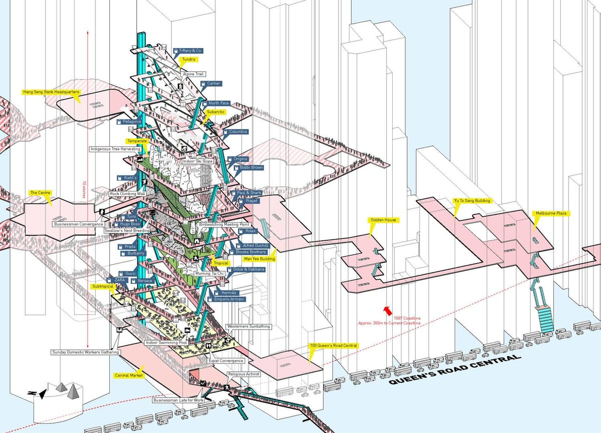 centrální nádraží Hong Kong mapa