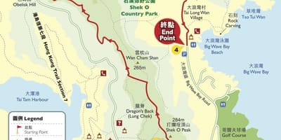 Turistické mapy Hong Kong
