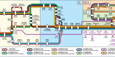 HK železniční mapě