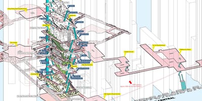 Centrální nádraží Hong Kong mapa