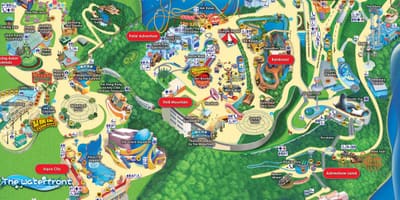 Ocean Park Hong Kong mapa